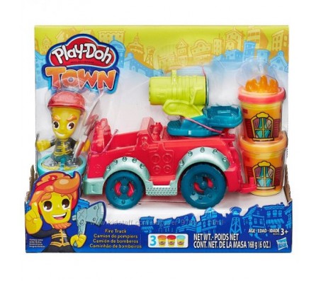 Пожарная машина Плей-До HasbroПластилин Плей-До (Play-Doh)